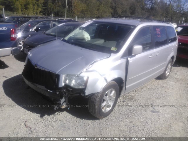 2A8HR54P58R636520 - 2008 CHRYSLER TOWN & COUNTRY TOURING SILVER photo 2