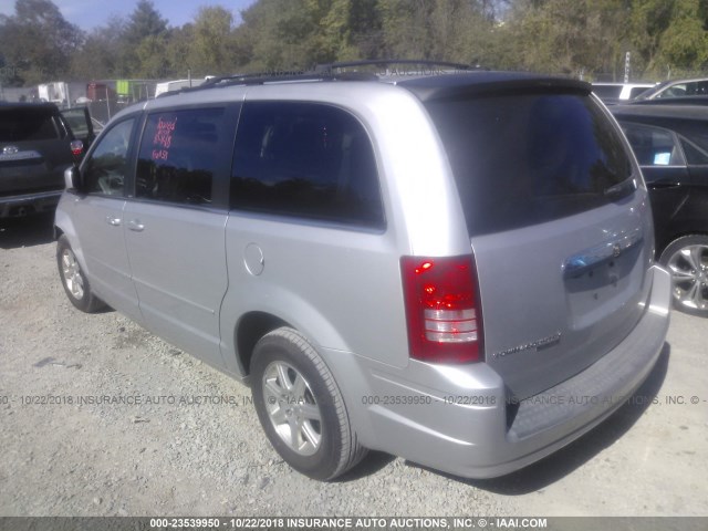 2A8HR54P58R636520 - 2008 CHRYSLER TOWN & COUNTRY TOURING SILVER photo 3