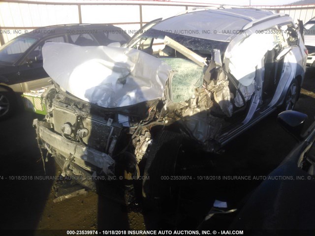 5N1AR2MM4EC614439 - 2014 NISSAN PATHFINDER S/SV/SL/PLATINUM SILVER photo 2