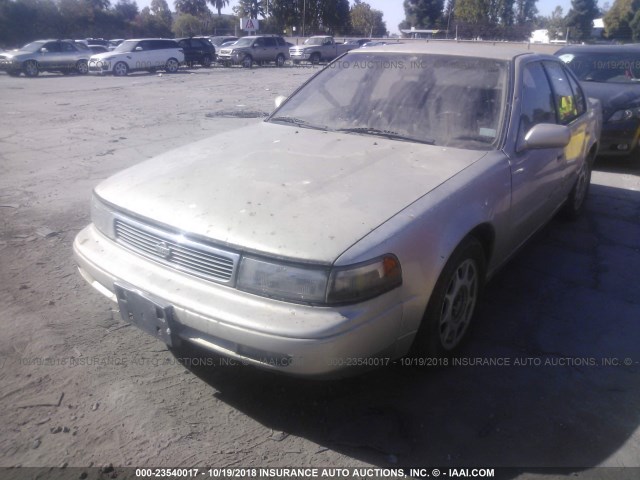 JN1HJ01P5NT614885 - 1992 NISSAN MAXIMA GXE BROWN photo 2