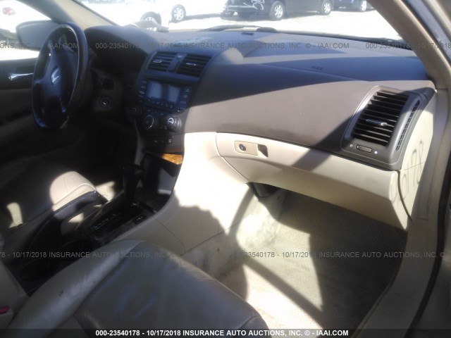 1HGCM66594A086448 - 2004 HONDA ACCORD EX TAN photo 5