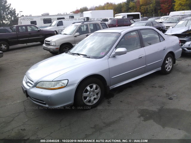 1HGCG66812A036772 - 2002 HONDA ACCORD EX/SE SILVER photo 2