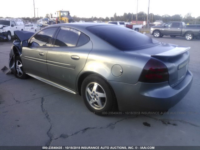 2G2WS522041284146 - 2004 PONTIAC GRAND PRIX GT2 GRAY photo 3