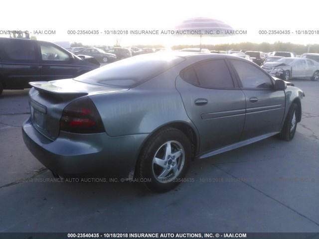 2G2WS522041284146 - 2004 PONTIAC GRAND PRIX GT2 GRAY photo 4