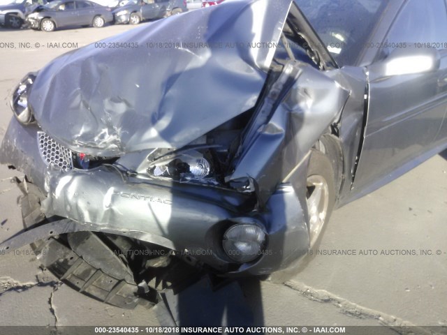 2G2WS522041284146 - 2004 PONTIAC GRAND PRIX GT2 ნაცრისფერი ფოტო 6