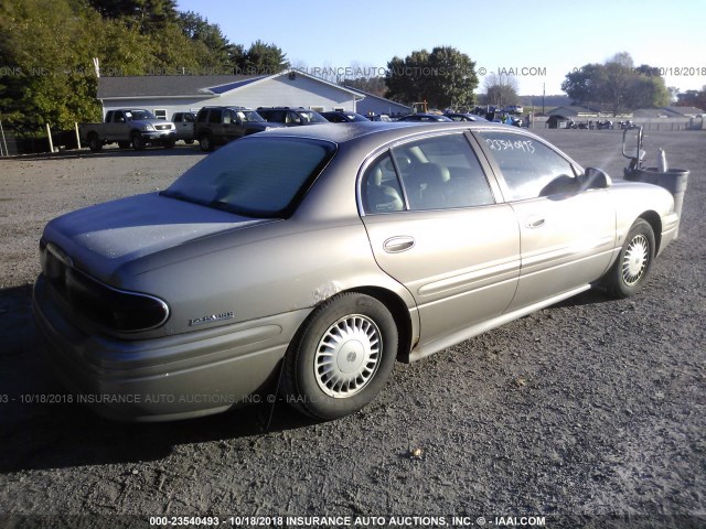 1G4HR54K6YU233690 - 2000 BUICK LESABRE LIMITED GOLD photo 4