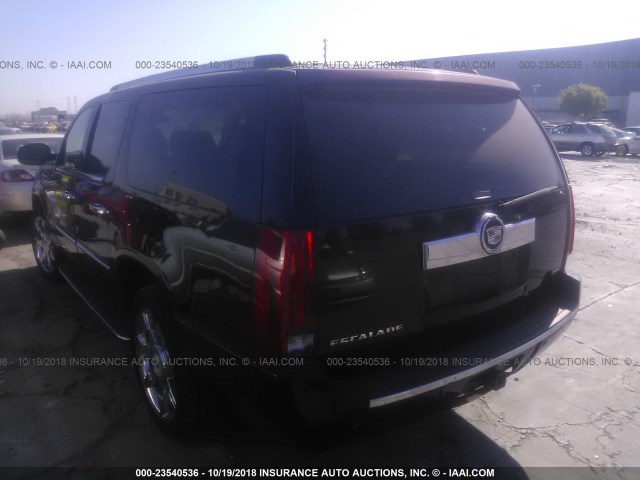 1GYFK668X7R293331 - 2007 CADILLAC ESCALADE ESV BLACK photo 3