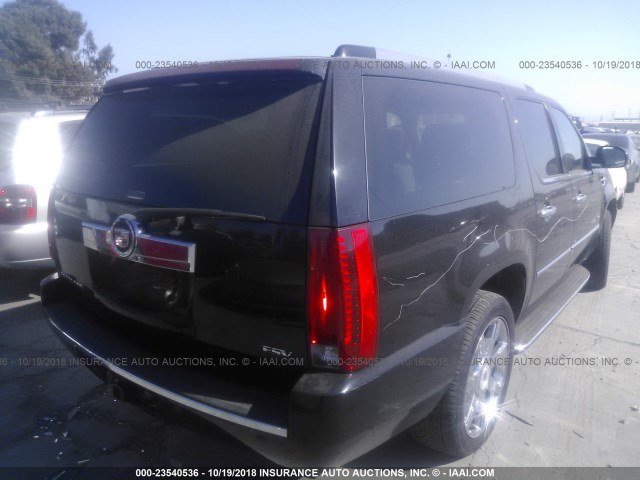 1GYFK668X7R293331 - 2007 CADILLAC ESCALADE ESV BLACK photo 4