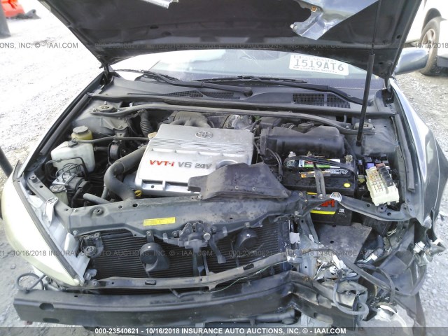 4T1BF32K434044566 - 2003 TOYOTA CAMRY LE/XLE/SE GREEN photo 10