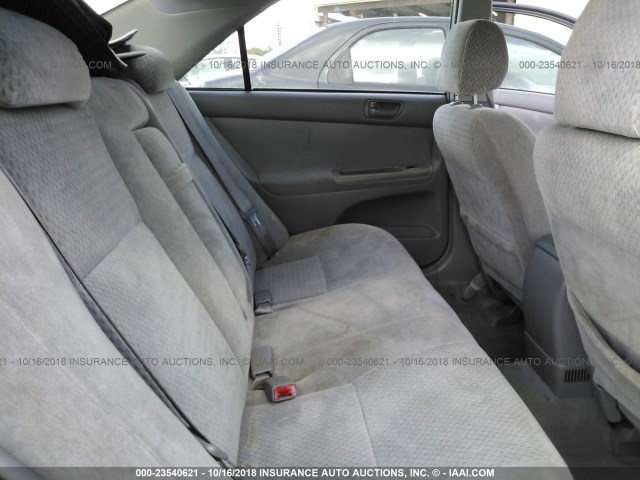 4T1BF32K434044566 - 2003 TOYOTA CAMRY LE/XLE/SE GREEN photo 8