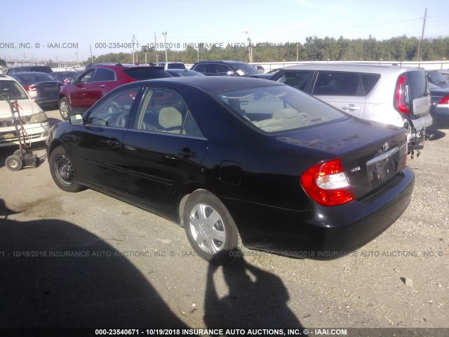 4T1BE32K23U199880 - 2003 TOYOTA CAMRY LE/XLE/SE 黑色 照片 3