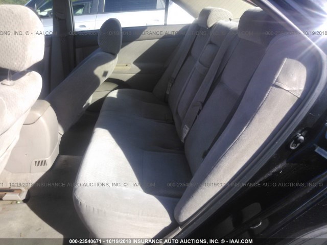 4T1BE32K23U199880 - 2003 TOYOTA CAMRY LE/XLE/SE 黑色 照片 8