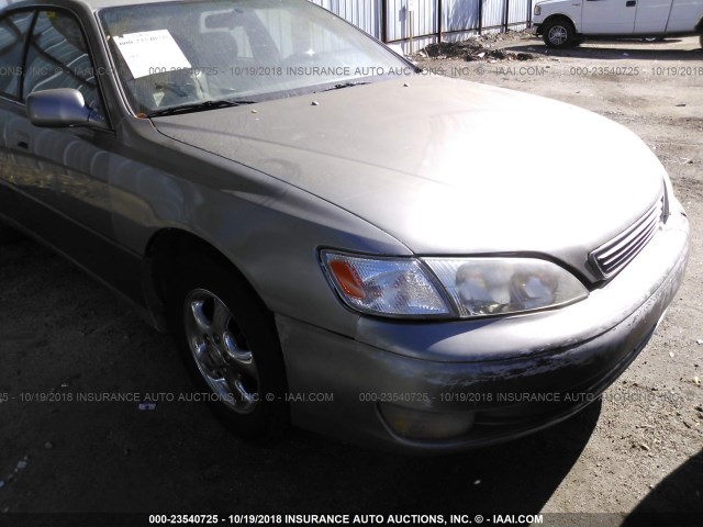 JT8BF22GXV0034904 - 1997 LEXUS ES 300 TAN photo 6