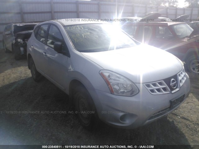 JN8AS5MVXBW283495 - 2011 NISSAN ROGUE S/SV/KROM SILVER photo 1