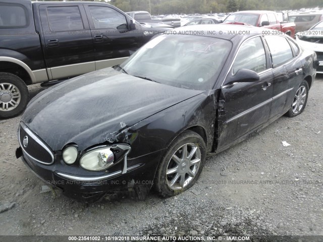2G4WE587261284623 - 2006 BUICK LACROSSE CXS BLACK photo 2
