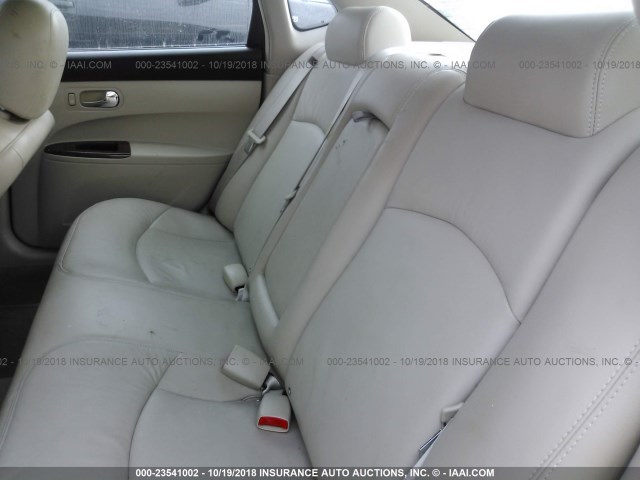 2G4WE587261284623 - 2006 BUICK LACROSSE CXS BLACK photo 8