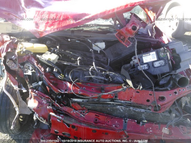 1FAHP34N87W204127 - 2007 FORD FOCUS ZX4/S/SE/SES 红色 照片 10