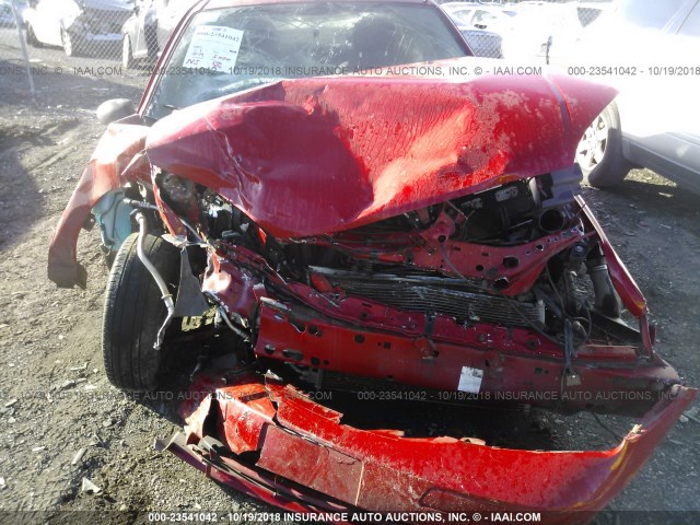 1FAHP34N87W204127 - 2007 FORD FOCUS ZX4/S/SE/SES 红色 照片 6