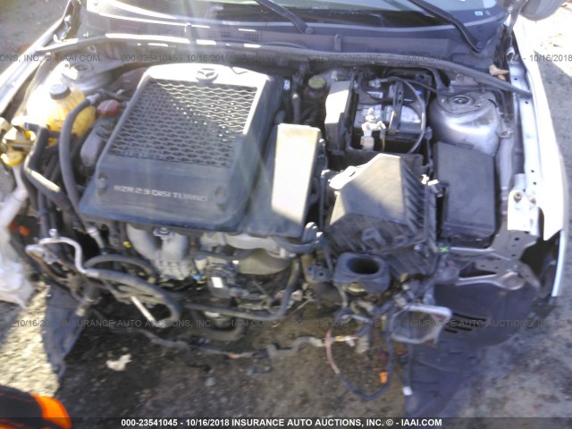 JM1BK34L281864126 - 2008 MAZDA SPEED 3 灰色 照片 10