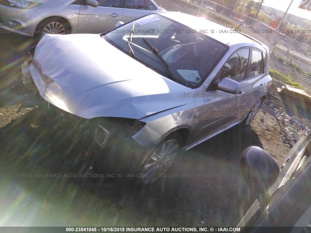 JM1BK34L281864126 - 2008 MAZDA SPEED 3 灰色 照片 2