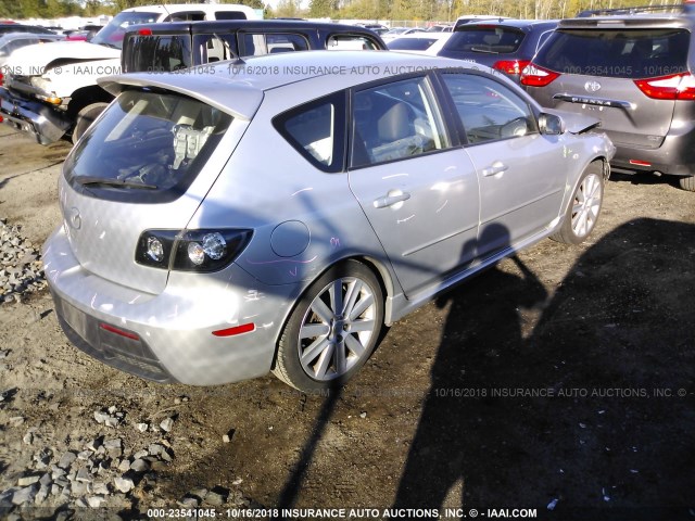 JM1BK34L281864126 - 2008 MAZDA SPEED 3 灰色 照片 4