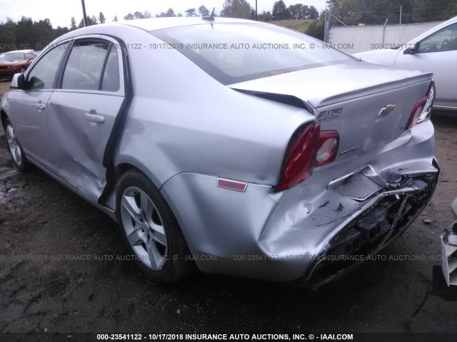 1G1ZH57B49F130855 - 2009 CHEVROLET MALIBU 1LT SILVER photo 6