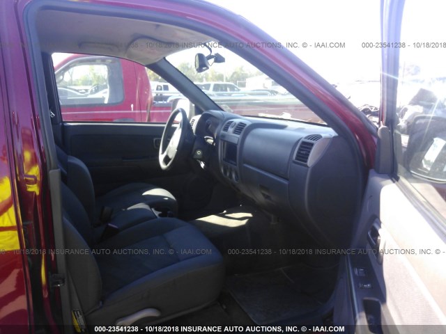 1GCCS136058170753 - 2005 CHEVROLET COLORADO MAROON photo 5