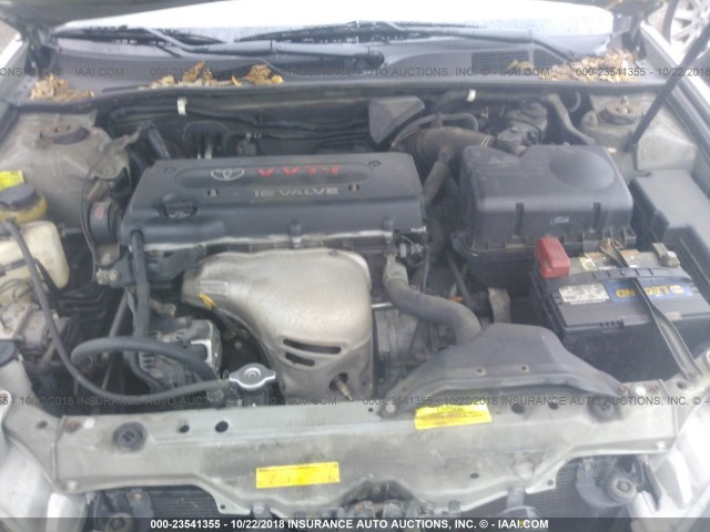 4T1BE32K62U071351 - 2002 TOYOTA CAMRY LE/XLE/SE Gümüş foto 10