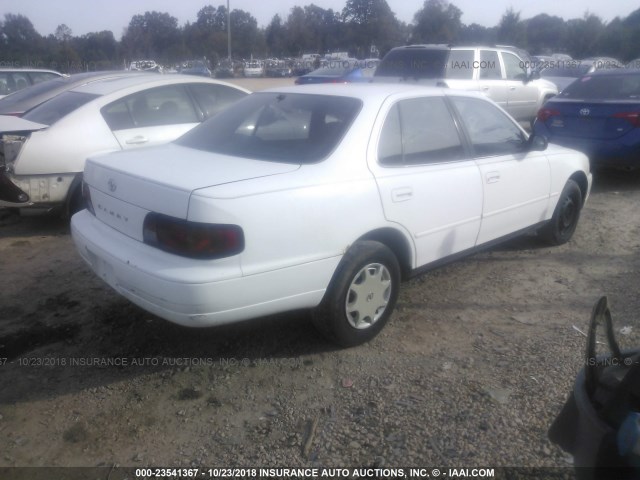 JT2BG12K9T0348577 - 1996 TOYOTA CAMRY DX/LE/XLE WHITE photo 4