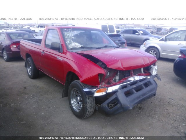 1N6DD21S5YC356968 - 2000 NISSAN FRONTIER XE RED photo 1