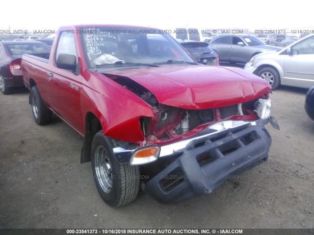 1N6DD21S5YC356968 - 2000 NISSAN FRONTIER XE RED photo 6