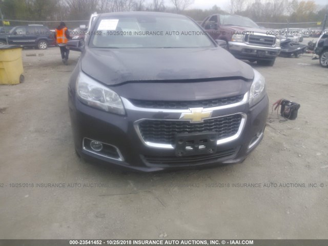 1G11E5SX7FF310447 - 2015 CHEVROLET MALIBU 2LT Dark Brown photo 6