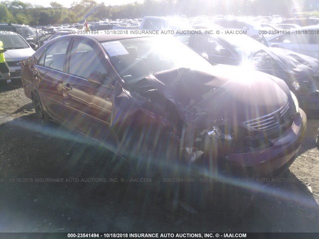 4T1BE32K45U059901 - 2005 TOYOTA CAMRY LE/XLE/SE MAROON photo 1