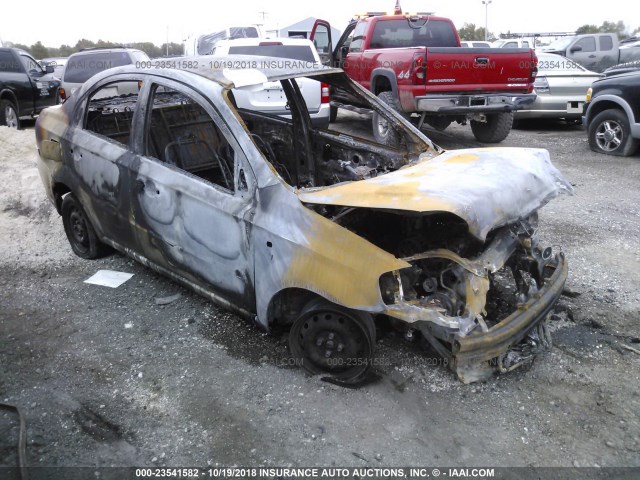 KL1TD566X7B157065 - 2007 CHEVROLET AVEO LS BROWN photo 1