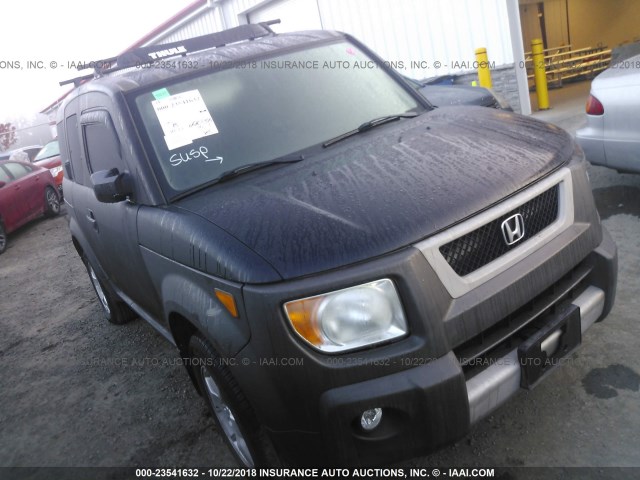 5J6YH28544L031046 - 2004 HONDA ELEMENT EX BLACK photo 1