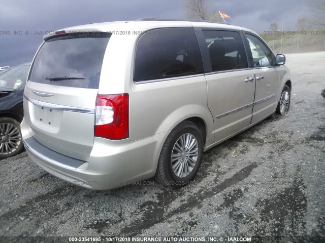 2C4RC1CG4FR506670 - 2015 CHRYSLER TOWN & COUNTRY TOURING L BEIGE photo 4
