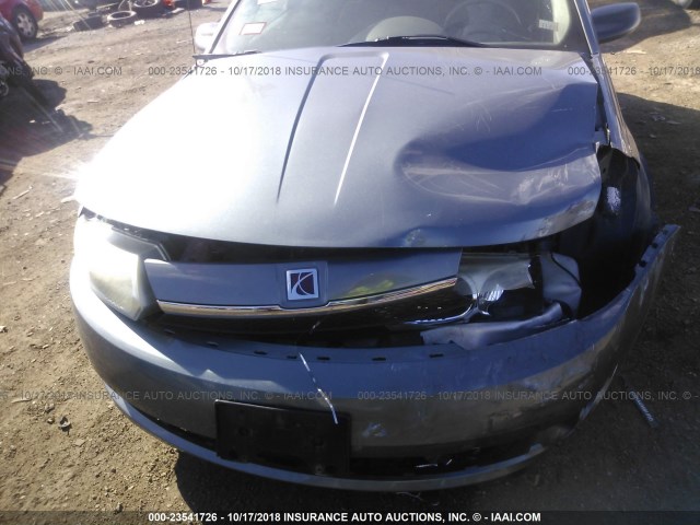 1G8AJ52F04Z195688 - 2004 SATURN ION LEVEL 2 灰色 照片 6