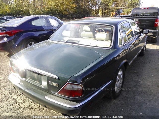 SAJDA14C41LF21218 - 2001 JAGUAR XJ8 GREEN photo 4