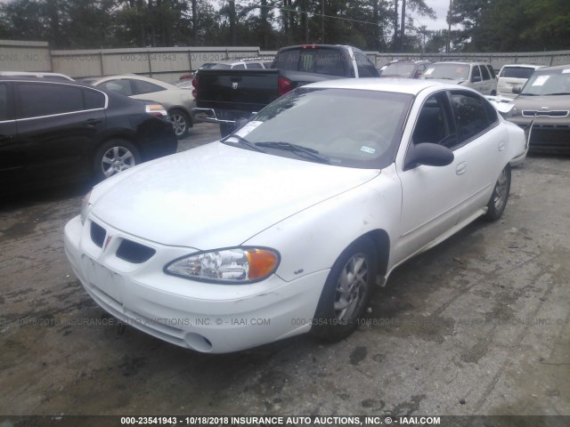 1G2NF52E04C257338 - 2004 PONTIAC GRAND AM SE1 WHITE photo 2