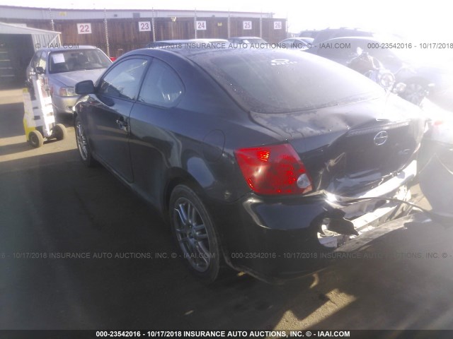 JTKDE177470195955 - 2007 TOYOTA SCION TC 黑色 照片 3