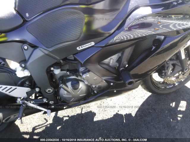 JKBZXJE17DA001923 - 2013 KAWASAKI ZX636 E BLACK photo 8