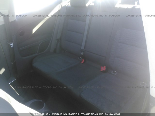 WVWAA7AJ9BW173789 - 2011 VOLKSWAGEN GOLF WHITE photo 8