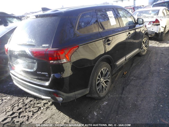 JA4AZ3A38HZ027646 - 2017 MITSUBISHI OUTLANDER SE/SEL BLACK photo 4