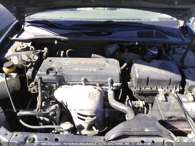 4T1BE32K22U577999 - 2002 TOYOTA CAMRY LE/XLE/SE BLUE photo 10