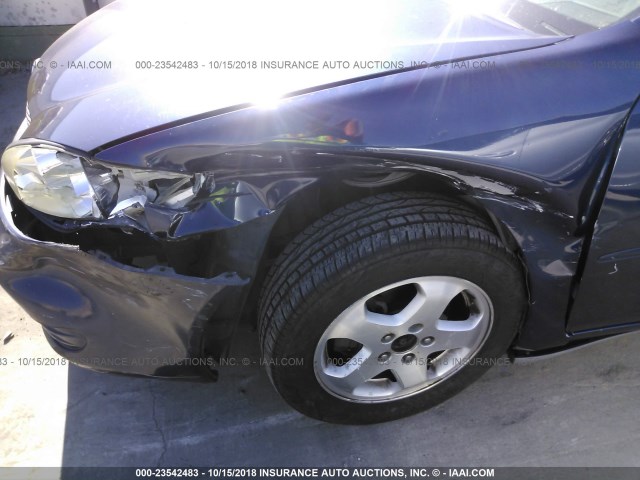 4T1BE32K22U577999 - 2002 TOYOTA CAMRY LE/XLE/SE BLUE photo 6