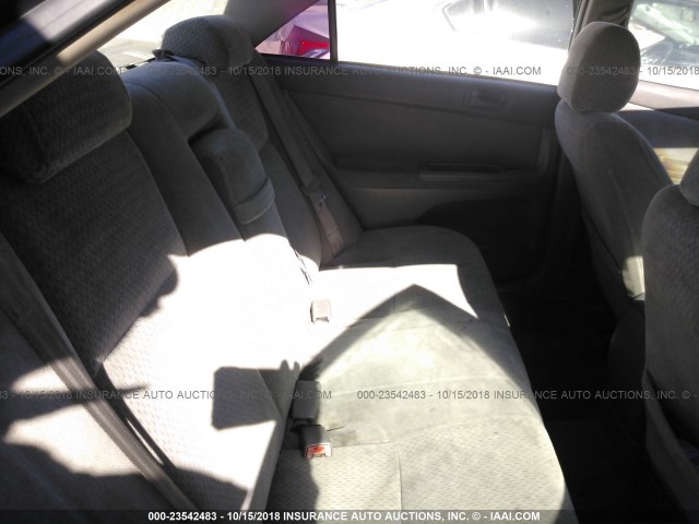 4T1BE32K22U577999 - 2002 TOYOTA CAMRY LE/XLE/SE BLUE photo 8