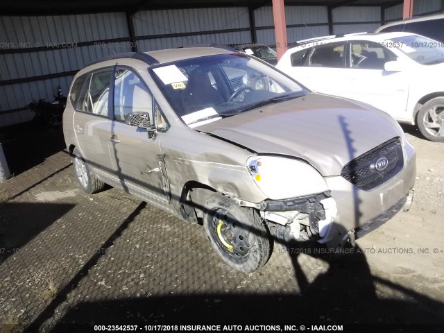 KNAFG526X87166532 - 2008 KIA RONDO LX/EX TAN photo 1