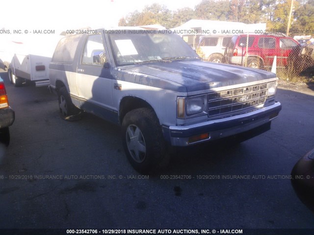 1G8CT18BXE0130725 - 1984 CHEVROLET BLAZER S10 BLUE photo 1