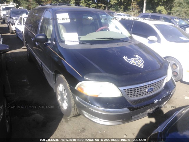 2FMDA584X2BA90712 - 2002 FORD WINDSTAR LIMITED BLACK photo 1