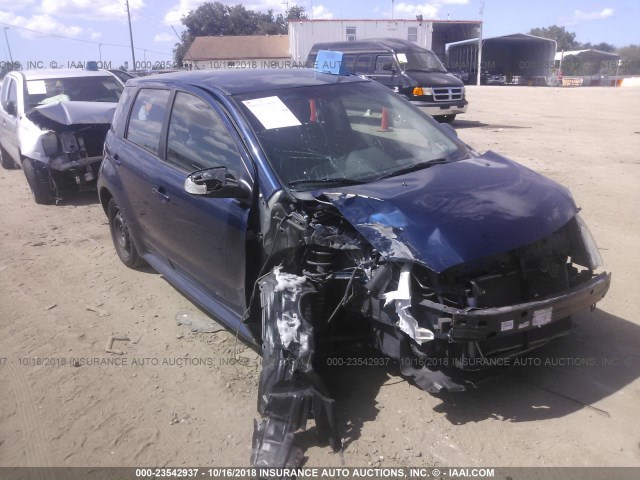 JTKKT624865021153 - 2006 TOYOTA SCION XA BLUE photo 1